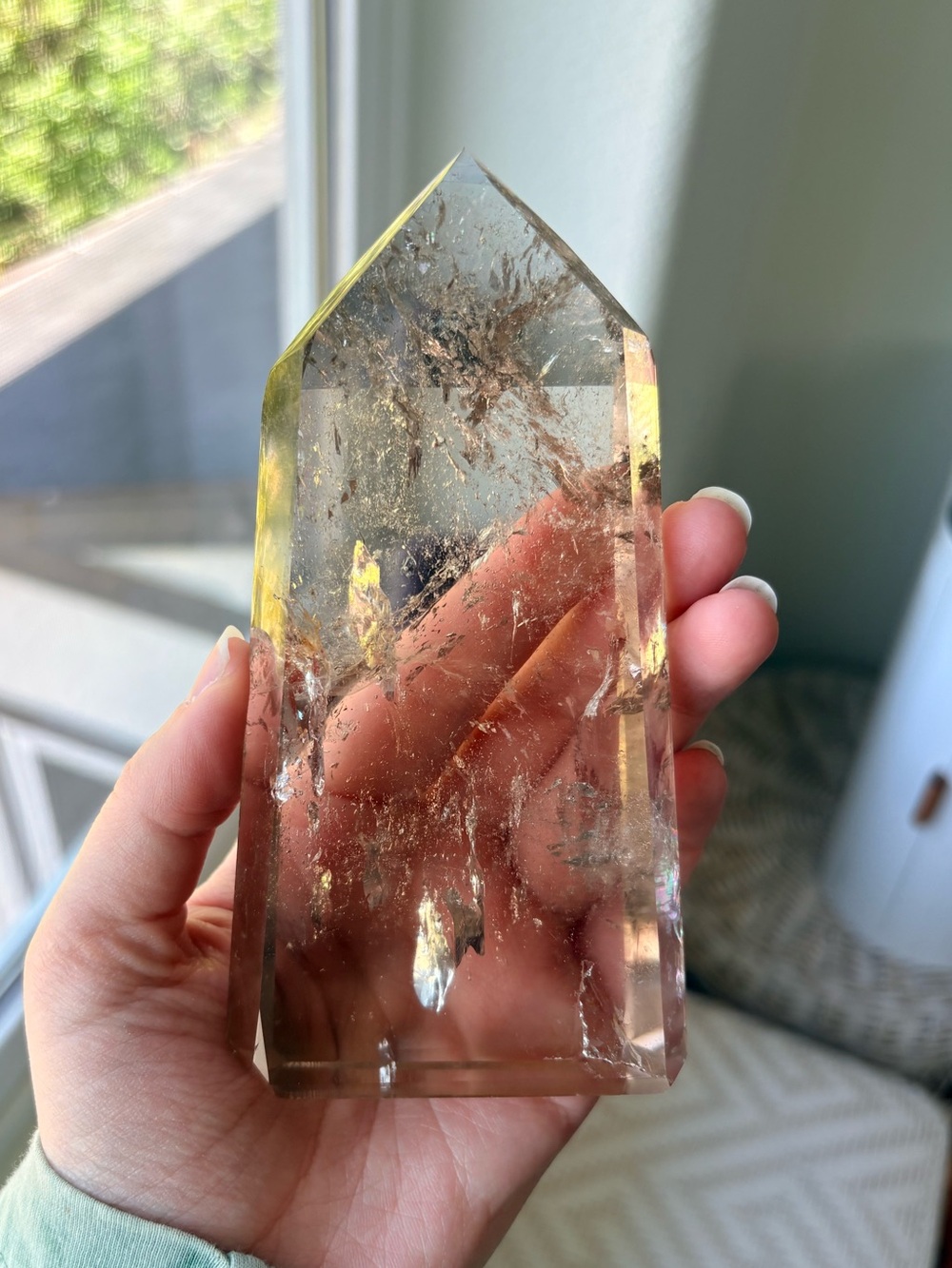 High Quality Smokey Quartz Tower - Picture 11 of 14